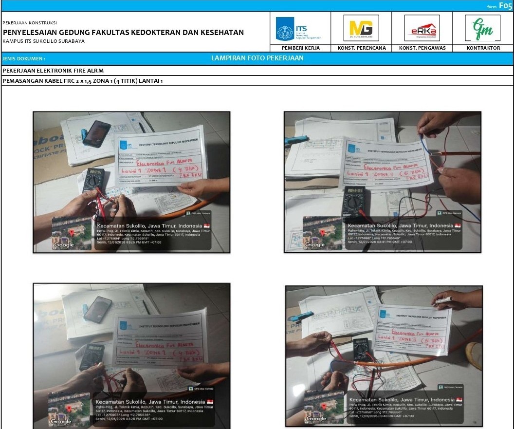 Contoh laporan QC harian berbasis Excel