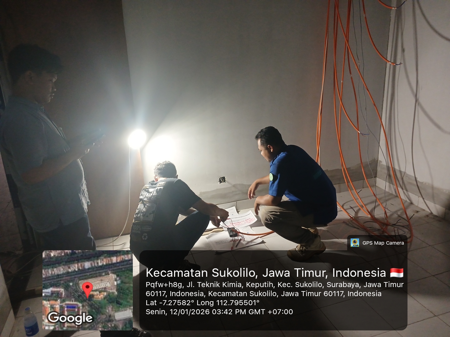 Audit kerapian panel dan kabel